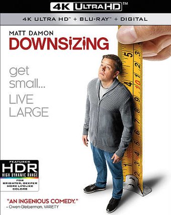 Downsizing (4K UltraHD + Blu-ray)
