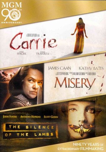 Carrie / Misery / The Silence of the Lambs (3-DVD)