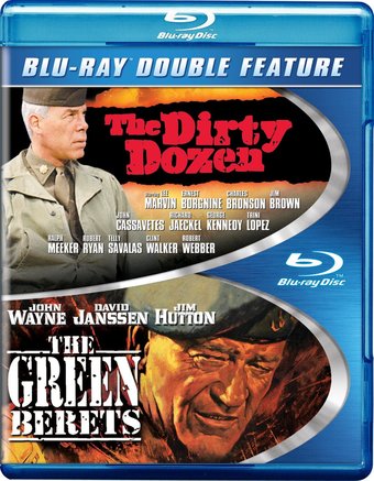 The Dirty Dozen / The Green Berets (Blu-ray)
