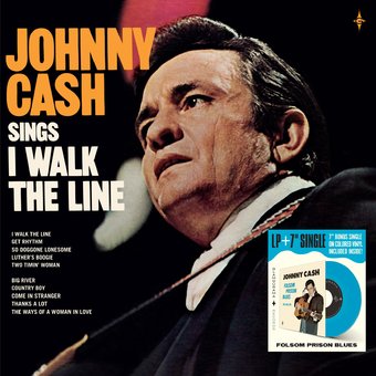 Johnny Cash Sings I Walk the Line (LP + 7")