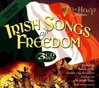 Irish Songs of Freedom [Harp] (3-CD)