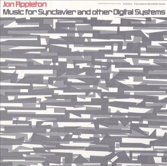 Music for Synclavier and Other Digital Systems