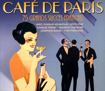 Cafe de Paris: 75 Grands Succes Francais (3-CD)