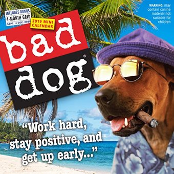Bad Dog Mini - 2019 - Wall Calendar
