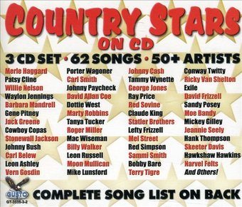 Country Stars on CD 62 Songs