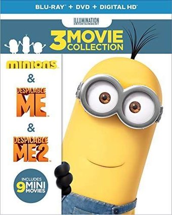 Despicable Me 3-Movie Collection (Blu-ray + DVD)