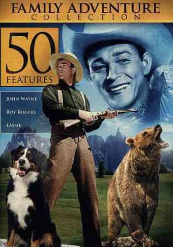 50-Feature Family Adventure Collection (3-DVD)