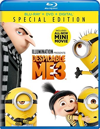 Despicable Me 3 (Blu-ray + DVD)