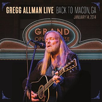 Gregg Allman Live: Back To Macon, GA (2LPs)