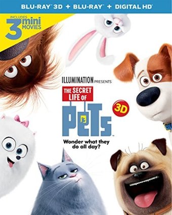 The Secret Life of Pets 3D (Blu-ray)