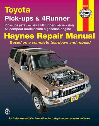 Toyota Pickups and 4-runner, 1979-1995