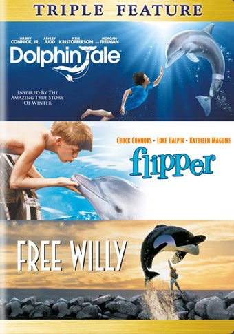 Dolphin Tale / Flipper / Free Willy (3-DVD)