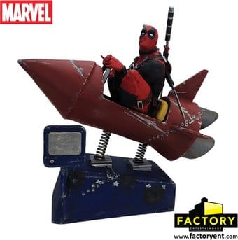 Deadpool - Rocket Ride - Premium Motion Statue