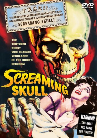 Screaming Skull - 11" x 17" Poster