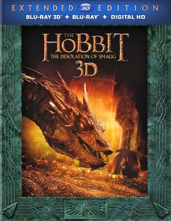 The Hobbit: The Desolation of Smaug (Blu-ray,