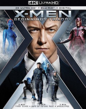 X-Men Beginnings Trilogy (4K UltraHD + Blu-ray)