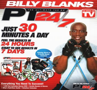 Billy Blanks: PT 24/7 (7-DVD + Gloves + Cardio