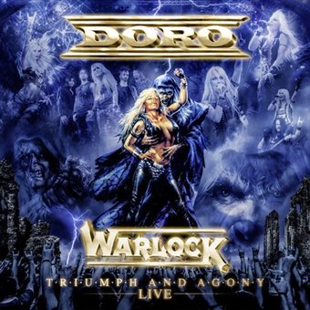 Warlock: Triumph & Agony Live [Marbled Black &