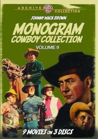Monogram Cowboy Collection, Volume 9 (3-Disc)