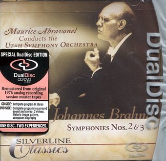 Johannes Brahams: Symphonies Nos. 2 & 3 (DualDisc