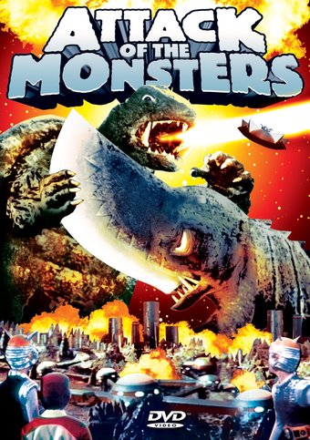 Attack of The Monsters - 11" x 17" Poster