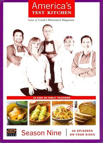 America's Test Kitchen - Season 9 (4-DVD)