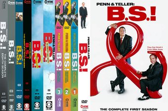 Penn & Teller: Bullshit! - Seasons 1-8 (20-DVD)