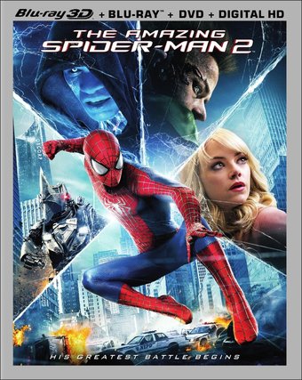 The Amazing Spider-Man 2 3D (Blu-ray + DVD)
