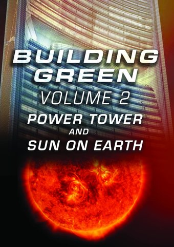 Building Green-V02 Power Tower And Sun On Earth