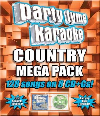 Party Tyme Karaoke: Country Mega Pack (8-CD Box
