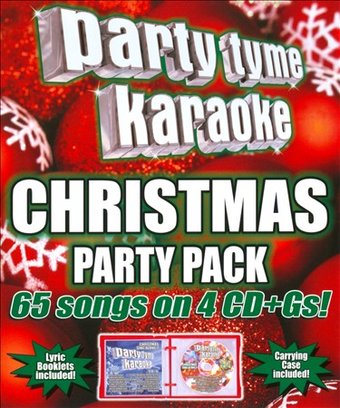 Party Tyme Karaoke: Christmas Party Pack (4-CD)