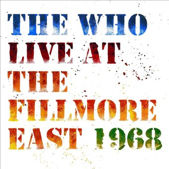 Live At The Fillmore East 1968 (50th Anniversary)