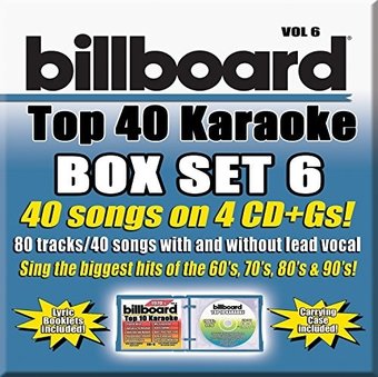 Billboard Top 40 Karaoke Box Set 6 (4-CD)