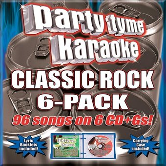 Party Tyme Karaoke: Rock Classics (6-CD Box Set)