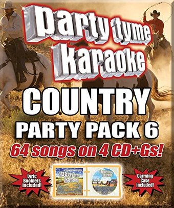 Party Tyme Karaoke: Country Party Pack, Volume 6