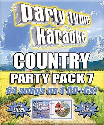 Party Tyme Karaoke - Country Party Pack 7 (4-CD)