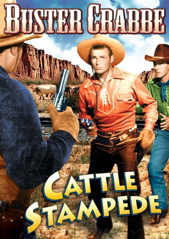 Cattle Stampede - 11" x 17" Poster