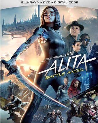 Alita: Battle Angel (Blu-ray + DVD)