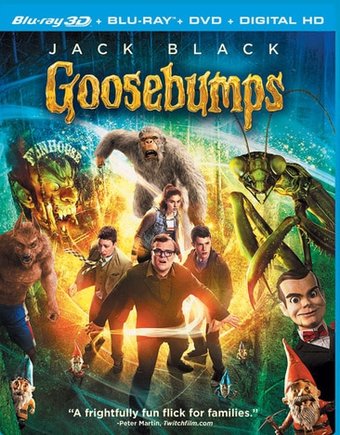 Goosebumps 3D (Blu-ray + DVD)