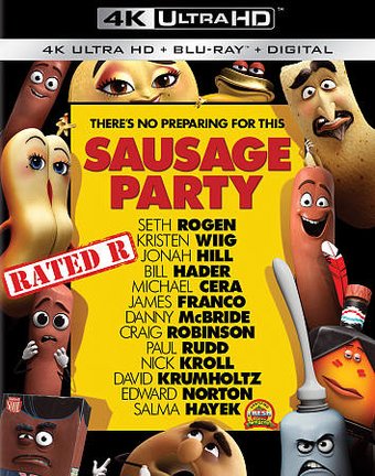 Sausage Party (4K UltraHD + Blu-ray)