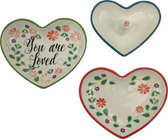 You Are Loved - Trinket Keeper Glass Set of 3