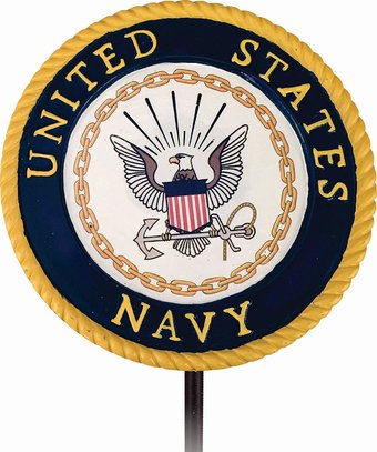 Navy - Garden Stake