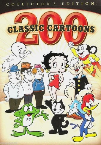 200 Classic Cartoons (4-DVD)