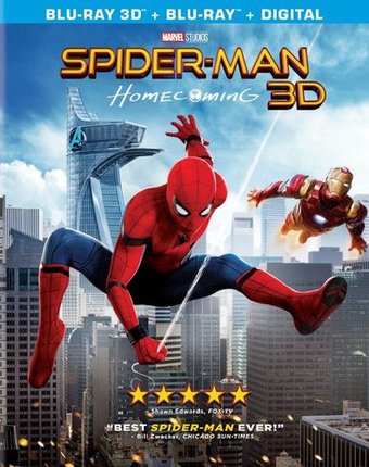 Spider-Man: Homecoming 3D (Blu-ray)