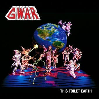 This Toilet Earth (1/2 Red & 1/2 Black Color