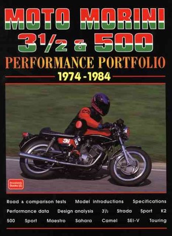 Moto Morini 3 1/2 & 500 Performance Portfolio