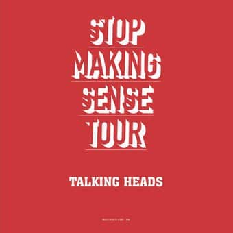 Stop Making Sense Tour (Red Vinyl)