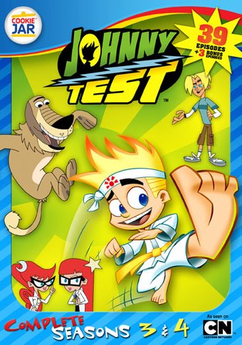 Johnny Test - Complete Seasons 3-4 (4-DVD)