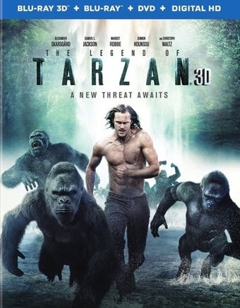 The Legend of Tarzan 3D (Blu-ray + DVD)