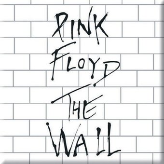 Pink Floyd - The Wall Logo - Metal Refrigerator Magnet Pink Floyd - The Wall Logo - Metal Refrigerator